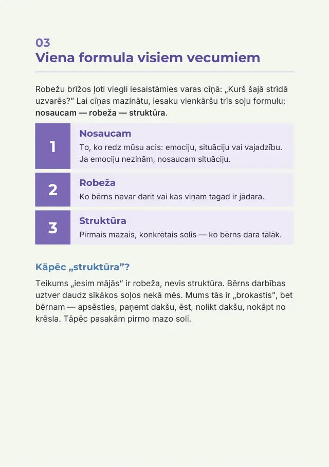 Lappuse: Viena formula visiem vecumiem